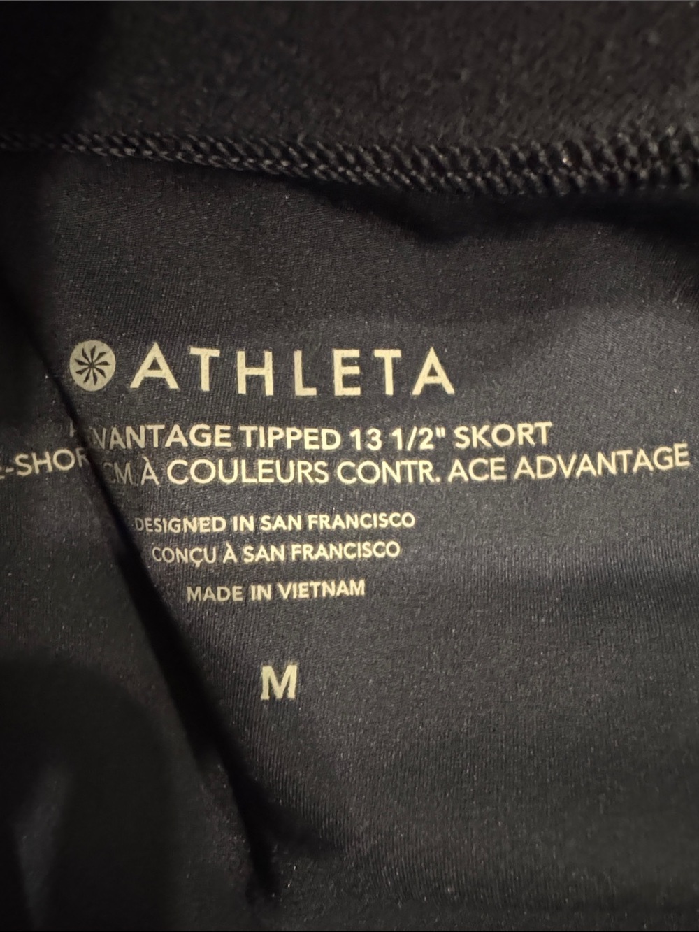 Athleta Navy & Nike Navy tennis Skorts med - Picture 2 of 3